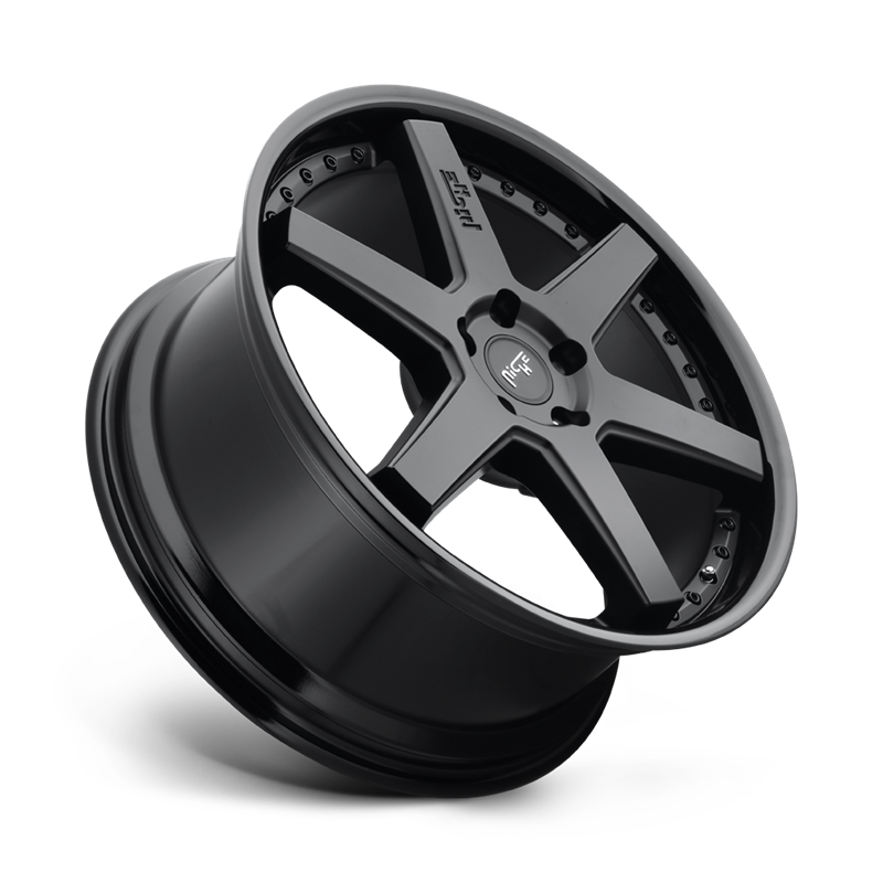 Niche Wheels | M192 ALTAIR 18x8.5 ET45 - GLOSS BLACK MATTE BLACK