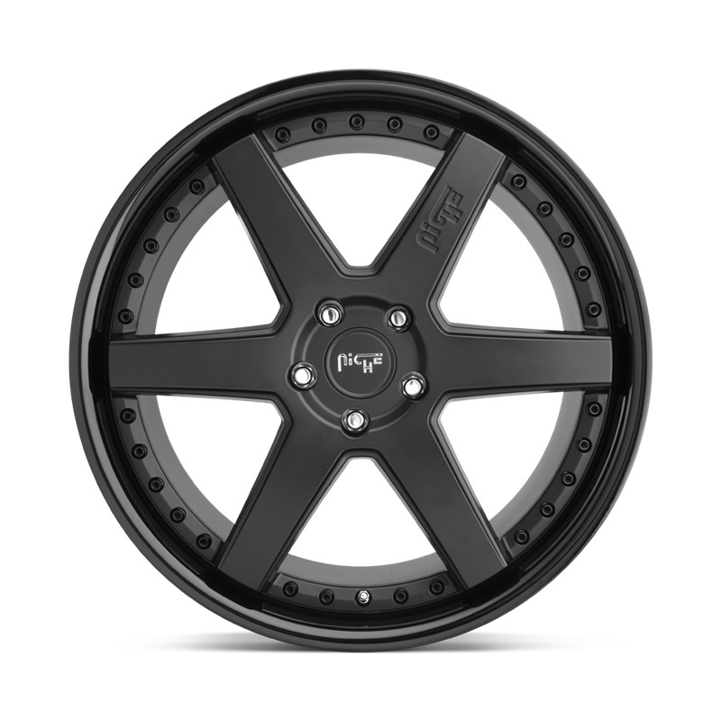 Niche Wheels | M192 ALTAIR 18x9.5 ET35 - GLOSS BLACK MATTE BLACK
