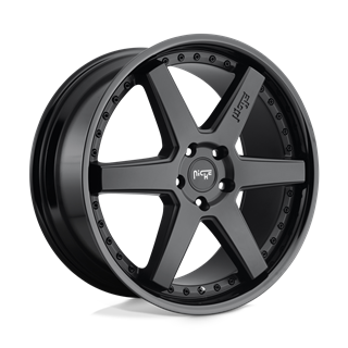 Niche Wheels | M192 ALTAIR 20x9.0 ET35 - GLOSS BLACK MATTE BLACK