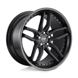 Niche Wheels | M194 METHOS 19x9.5 ET35 - GLOSS BLACK MATTE BLACK