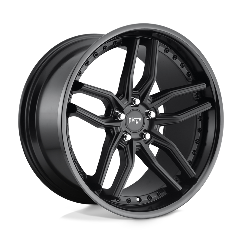 Niche Wheels | M194 METHOS 19x9.5 ET35 - GLOSS BLACK MATTE BLACK