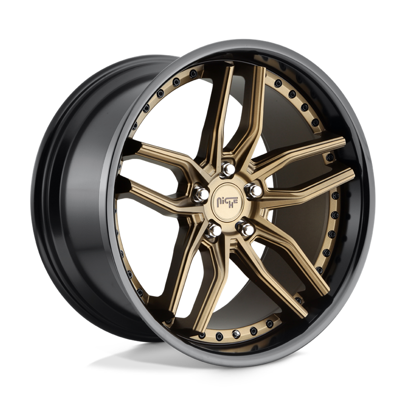 Niche Wheels | M195 METHOS 20x10.5 ET40 - MATTE BRONZE BLACK BEAD RING