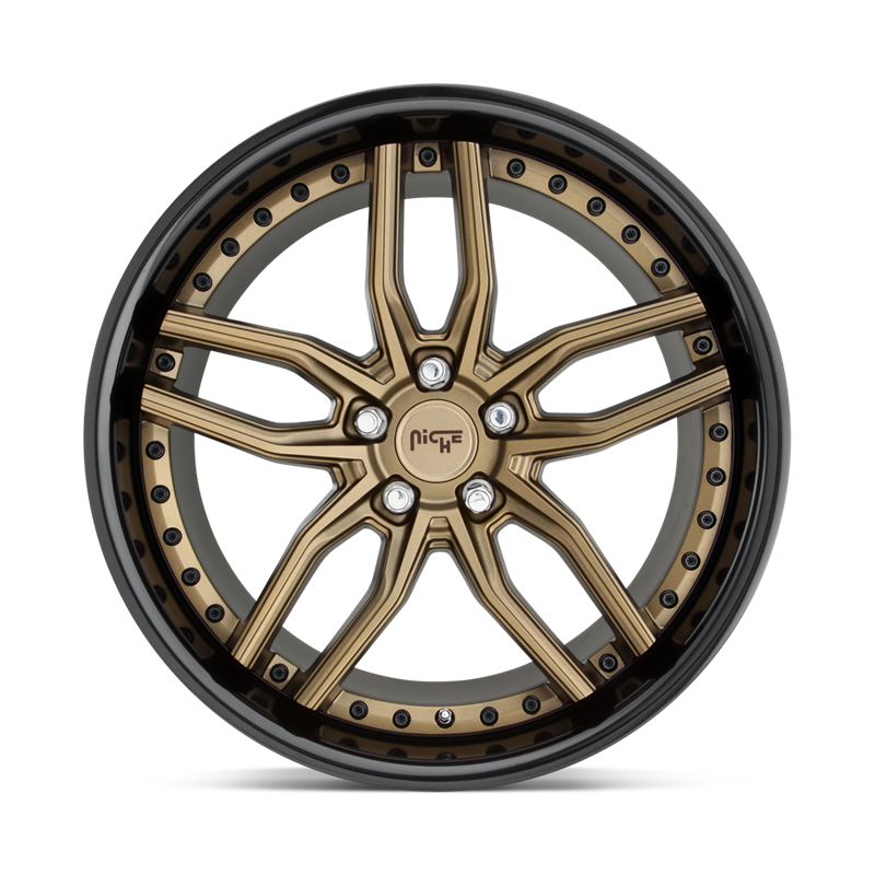 Niche Wheels | M195 METHOS 20x10.5 ET40 - MATTE BRONZE BLACK BEAD RING