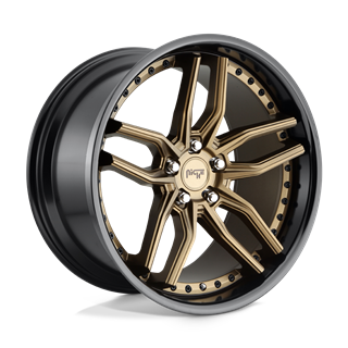 Niche Wheels | M195 METHOS 20x9.0 ET35 - MATTE BRONZE BLACK BEAD RING