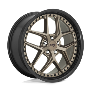 Niche Wheels | M227 VICE 20x10.5 ET40 - MATTE BRONZE BLACK BEAD RING