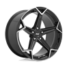 Niche Wheels | N259 ARROW 20x10.5 ET27 - GLOSS BLACK BRUSHED
