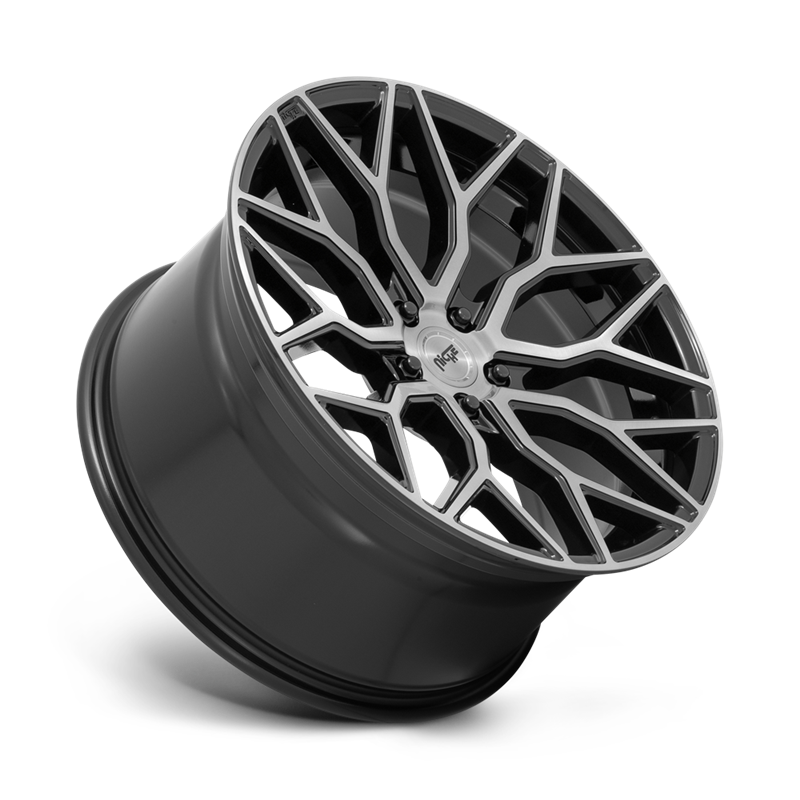 Niche Wheels | M262 MAZZANTI 19x8.5 ET35 - GLOSS BLACK BRUSHED FACE