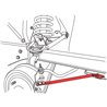 SPC | MUSTANG ADJ. CASTER ROD - Ford / Mercury 1964-1966