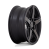Niche Wheels | M271 TERAMO 18x8.0 ET30 - MATTE BLACK W/ DOUBLE DARK TINT FACE