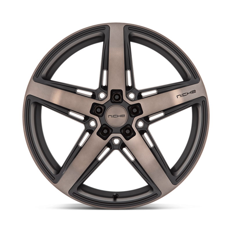 Niche Wheels | M271 TERAMO 20x10.5 ET20 - MATTE BLACK W/ DOUBLE DARK TINT FACE