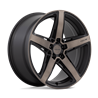 Niche Wheels | M271 TERAMO 20x10.5 ET40 - MATTE BLACK W/ DOUBLE DARK TINT FACE
