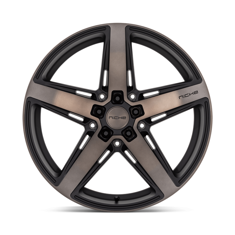 Niche Wheels | M271 TERAMO 20x10.5 ET40 - MATTE BLACK W/ DOUBLE DARK TINT FACE