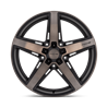 Niche Wheels | M271 TERAMO 20x10.5 ET27 - MATTE BLACK W/ DOUBLE DARK TINT FACE