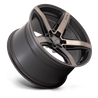Niche Wheels | M271 TERAMO 20x11.0 ET20 - MATTE BLACK W/ DOUBLE DARK TINT FACE