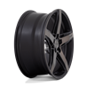Niche Wheels | M271 TERAMO 20x11.0 ET20 - MATTE BLACK W/ DOUBLE DARK TINT FACE