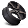 Niche Wheels | M271 TERAMO 20x9.0 ET25 - MATTE BLACK W/ DOUBLE DARK TINT FACE