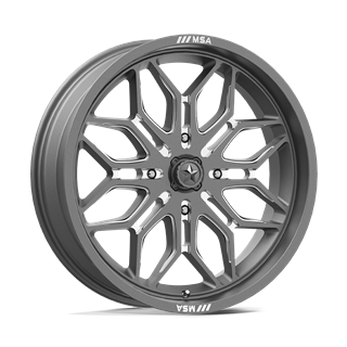 MSA Offroad | M47 SNIPER 22x7.0 ET10 - GUNMETAL MILLED