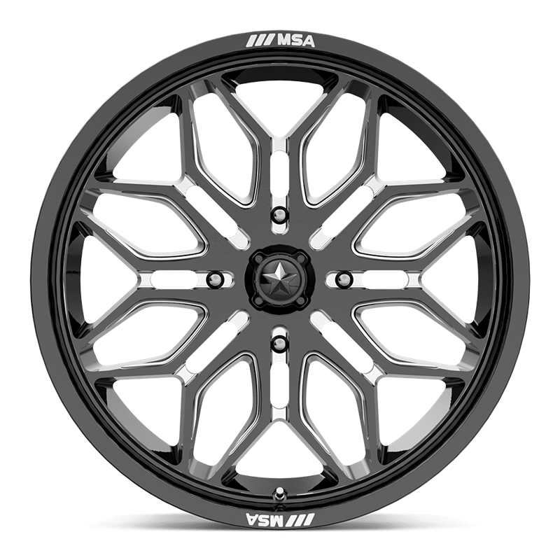 MSA Offroad | M47 SNIPER 20x7.0 ET10 - GLOSS BLACK MILLED