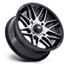MSA Offroad | M52 RADAR UTV 16x7.0 ET10 - GLOSS BLACK MACHINED