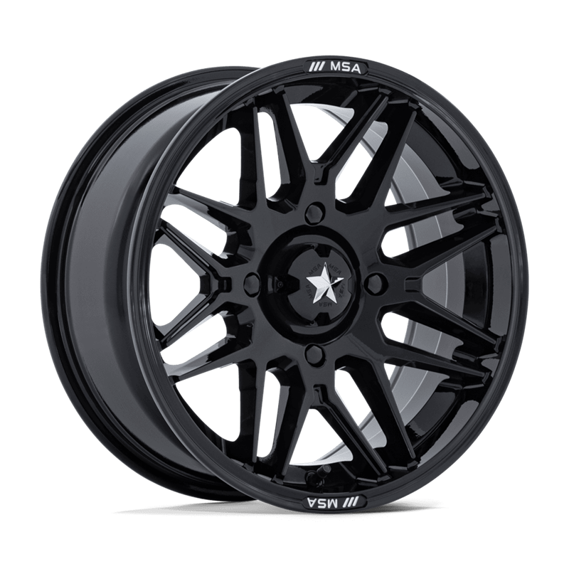 MSA Offroad | M52 RADAR UTV 14x7.0 ET10 - GLOSS BLACK