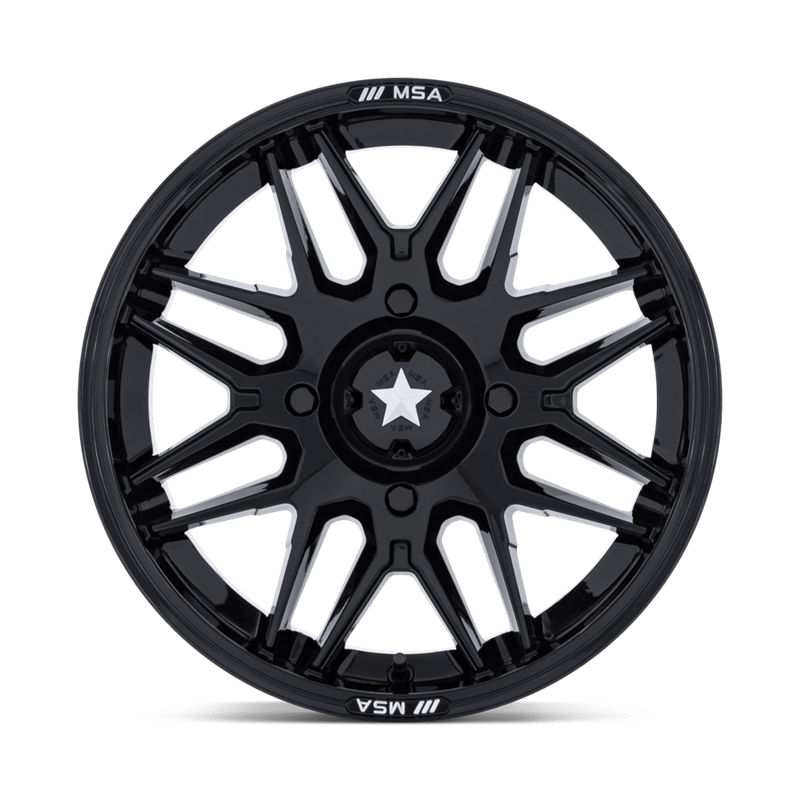 MSA Offroad | M52 RADAR UTV 16x7.0 ET10 - GLOSS BLACK
