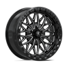 MSA Offroad | MA53 BOLO UTV BEADLOCK 18x7.0 ET10 - GLOSS BLACK MILLED