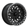 MSA Offroad | MA53 BOLO UTV BEADLOCK 15x7.0 ET10 - MATTE BLACK W/ GL-GUNMETAL RG
