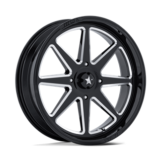 MSA Offroad | M54 SPARK UTV 14x7.0 ET-47 - GLOSS BLACK MILLED
