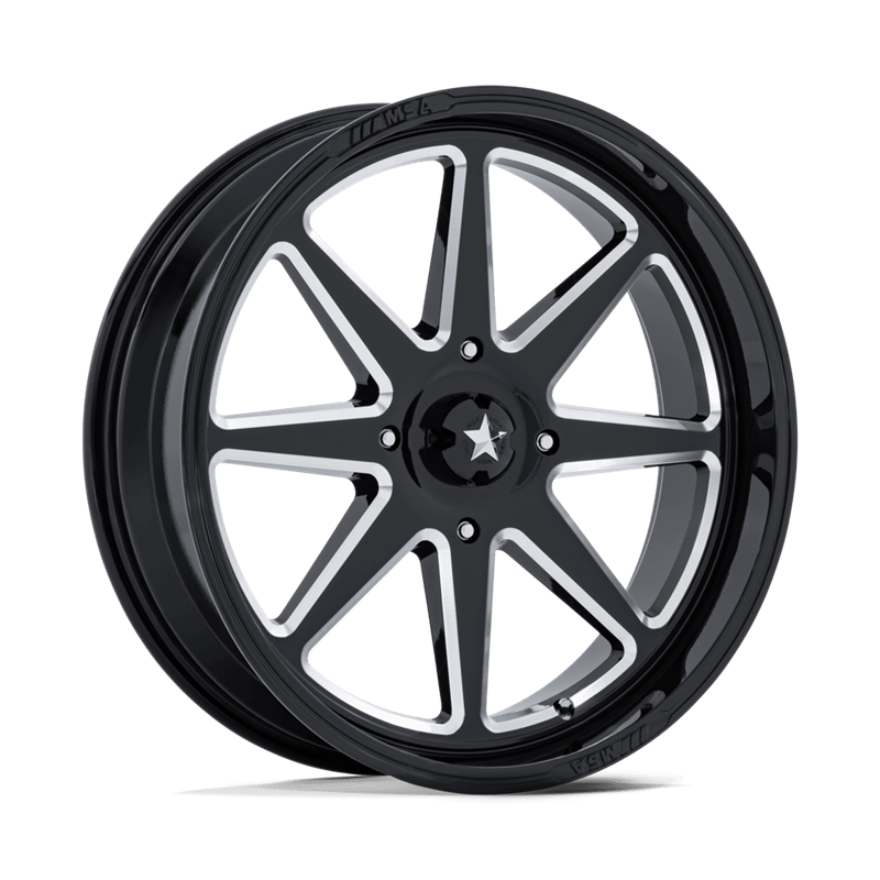 MSA Offroad | M54 SPARK UTV 15x7.0 ET10 - GLOSS BLACK MILLED