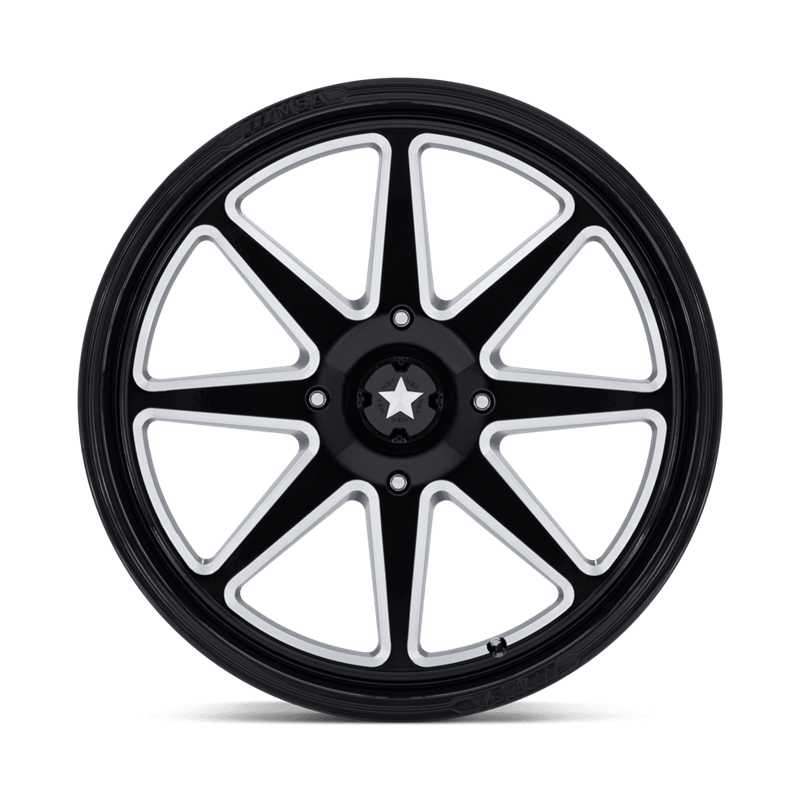 MSA Offroad | M54 SPARK UTV 22x7.0 ET0 - GLOSS BLACK MILLED
