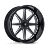 MSA Offroad | M54 SPARK UTV 24x10.0 ET-25 - GLOSS BLACK MILLED