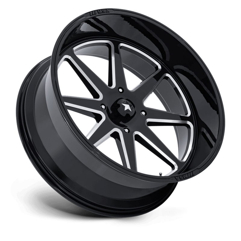 MSA Offroad | M54 SPARK UTV 24x10.0 ET-25 - GLOSS BLACK MILLED