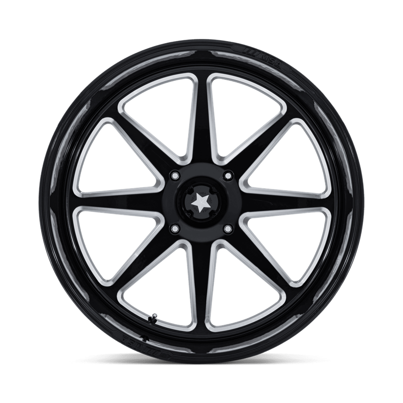 MSA Offroad | M54 SPARK UTV 24x10.0 ET-25 - GLOSS BLACK MILLED