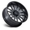 MSA Offroad | M55 COMMANDER UTV 24x10.0 ET-25 - MATTE GUNMETAL W/ MATTE BLACK LIP