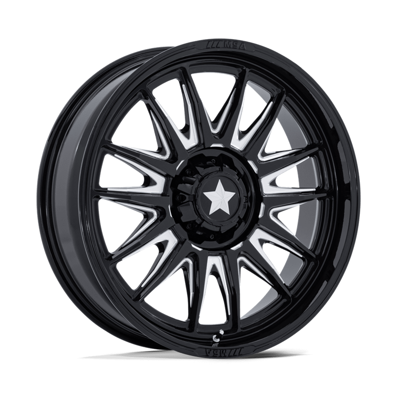 MSA Offroad | M55 COMMANDER UTV 18x7.0 ET10 - GLOSS BLACK MILLED