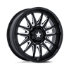 MSA Offroad | M55 COMMANDER UTV 18x7.0 ET10 - GLOSS BLACK MILLED