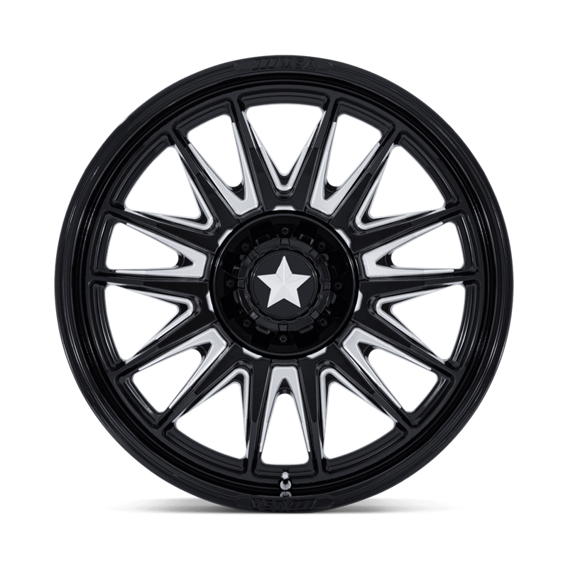 MSA Offroad | M55 COMMANDER UTV 20x7.0 ET0 - GLOSS BLACK MILLED