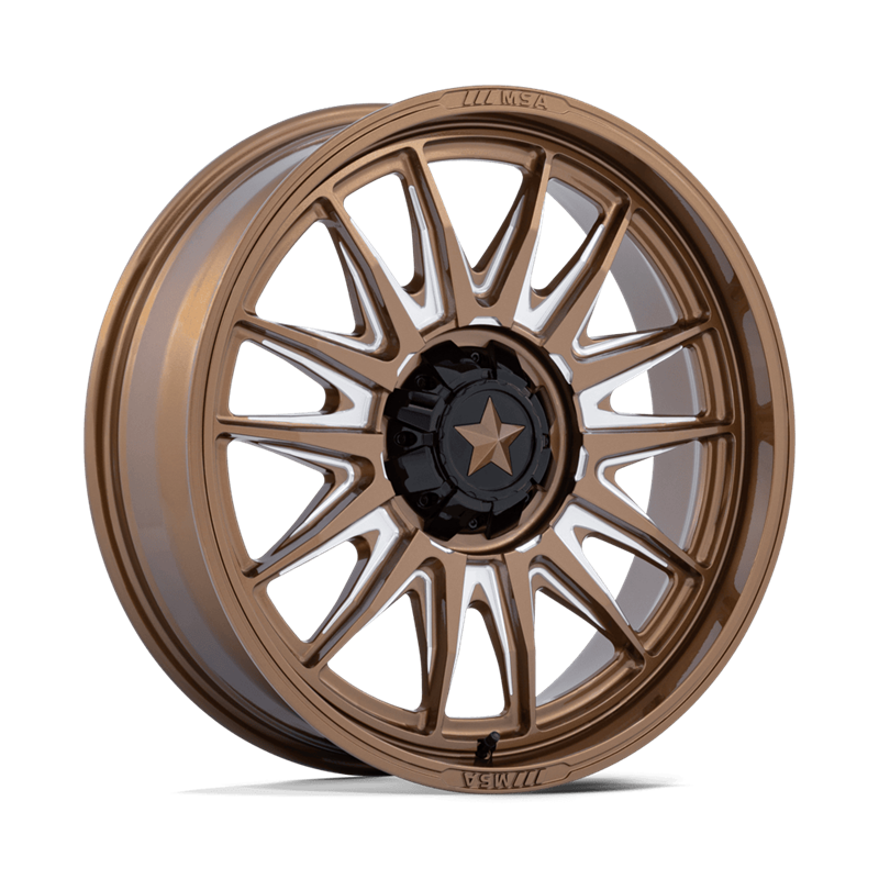 MSA Offroad | M55 COMMANDER UTV 18x7.0 ET10 - GLOSS BRONZE MILLED