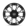 Moto Metal | MO808 SNIPER 20x9.0 ET0 - GLOSS BLACK MILLED