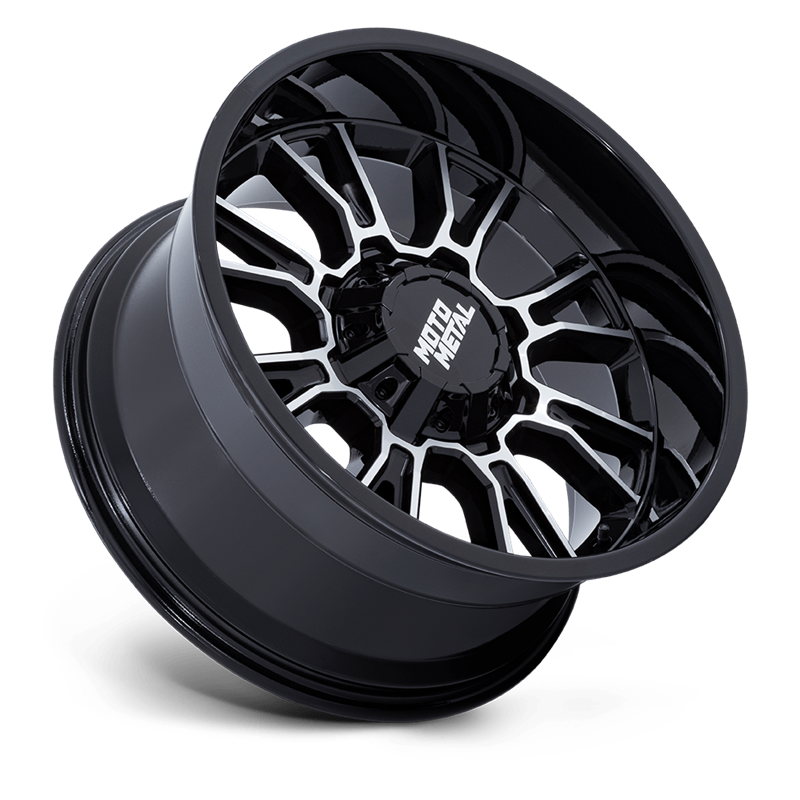 Moto Metal | MO810 LEGACY 20x9.0 ET1 - GLOSS BLACK MACHINED