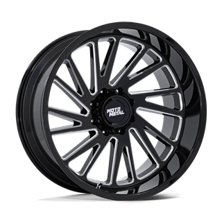 Moto Metal | MO811 COMBAT 20x10.0 ET-18 - GLOSS BLACK MILLED