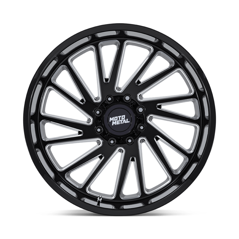 Moto Metal | MO811 COMBAT 24x12.0 ET-44 - GLOSS BLACK MILLED