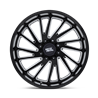 Moto Metal | MO811 COMBAT 24x12.0 ET-44 - GLOSS BLACK MILLED
