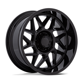 Moto Metal | MO812 TURBINE 20x10.0 ET-18 - GLOSS BLACK