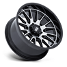 Moto Metal | MO814 TEKTON 20x10.0 ET-18 - GLOSS BLACK W/ MACHINED FACE