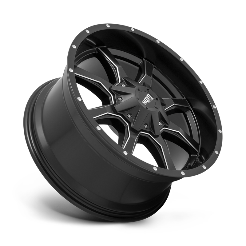Moto Metal | MO970 18x10.0 ET-24 - SEMI GLOSS BLACK MILLED