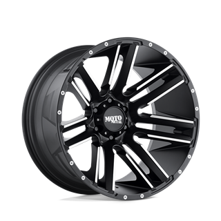 Moto Metal | MO978 RAZOR 20x10.0 ET-42 - SATIN BLACK MACHINED