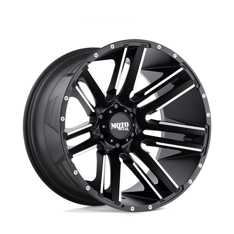 Moto Metal | MO978 RAZOR 20x9.0 ET0 - SATIN BLACK MACHINED