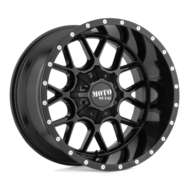 Moto Metal | MO986 SIEGE 22x10.0 ET12 - GLOSS BLACK