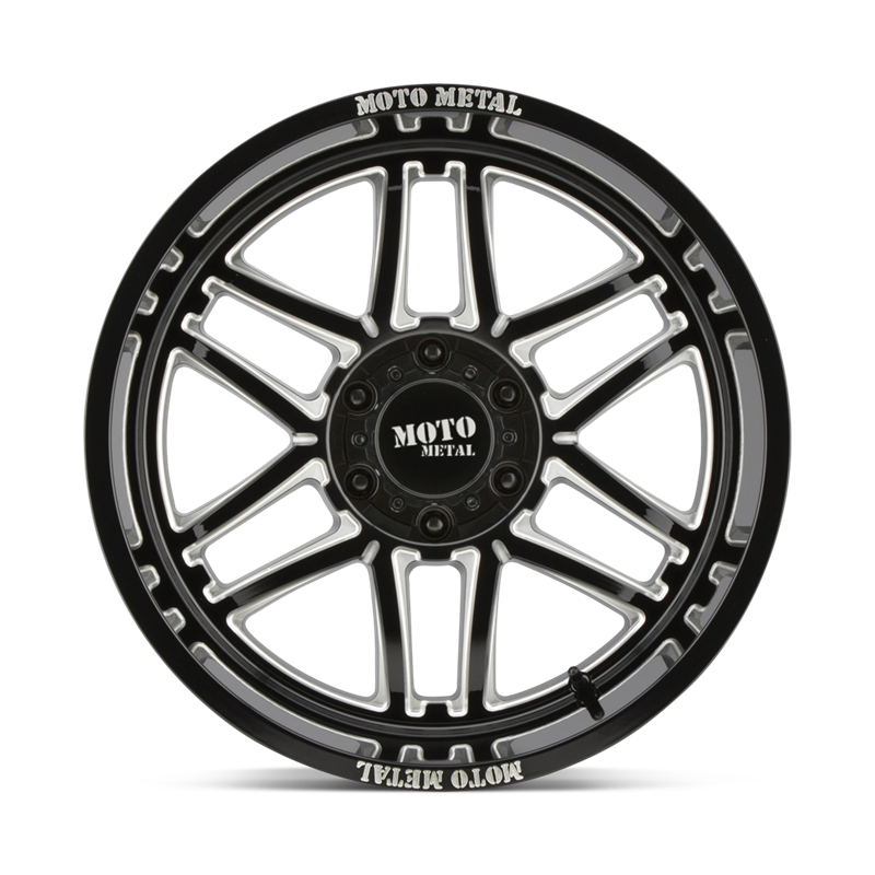 Moto Metal | MO992 FOLSOM 20x10.0 ET-18 - GLOSS BLACK MILLED